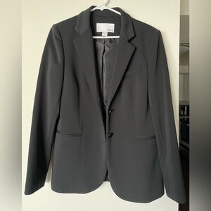 Bar III Lined Black Blazer Jacket 2 bottom with pockets